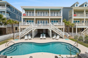 Annual Tradition Cherry Grove - Oceanfront Home with Pool Game Room Elevator